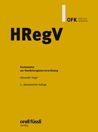 Enlarge image Cover: HRegV - Orell Füssli Verlag