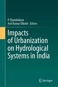 Cover: Impacts of Urbanization on Hydrological Systems in India - Springer