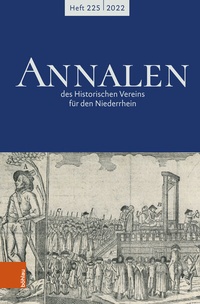 Abbildung von: Annalen des Historischen Vereins für den Niederrhein 225 (2022) - Böhlau