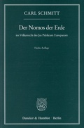 Cover: Der Nomos der Erde - Duncker & Humblot