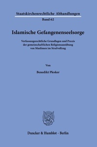 Abbildung von: Islamische Gefangenenseelsorge. - Duncker & Humblot