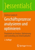 Bild: Gesch&auml;ftsprozesse analysieren und optimieren - Springer Vieweg