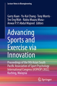 Enlarge image Cover: Advancing Sports and Exercise via Innovation - Springer