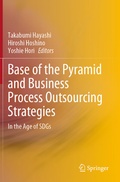 Cover: Base of the Pyramid and Business Process Outsourcing Strategies - Springer