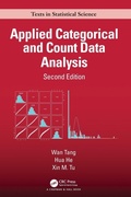 Cover: Applied Categorical and Count Data Analysis - Chapman & Hall/CRC