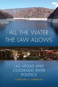 Cover: All the Water the Law Allows - University of Oklahoma Press