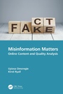 Cover: Misinformation Matters - CRC Press