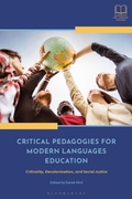 Cover: Critical Pedagogies for Modern Languages Education - Bloomsbury Academic