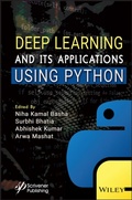 Cover: Deep Learning and its Applications using Python - Wiley-Scrivener