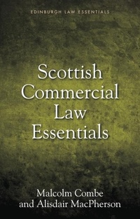 Abbildung von: Scottish Commercial Law Essentials - Edinburgh University Press