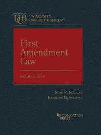 Enlarge image Cover: First Amendment Law - Foundation Press