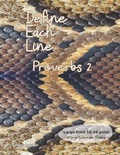 Cover: Define Each Line Proverbs 2 - Nafco