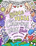 Cover: Bible Verse Coloring Book for Girls - Chameleon Publications