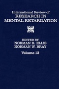 Cover: Int'l REV of Resr in Mntl Retardtn V13 - Academic Press