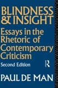 Cover: Blindness and Insight - Routledge