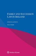 Cover: Family and Succession Law in Ireland - Wolters Kluwer