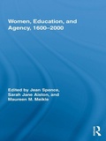 Cover: Women, Education, and Agency, 1600-2000 - Routledge