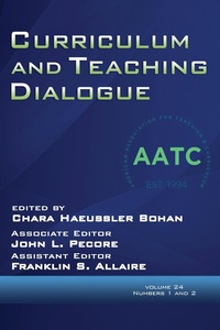 Enlarge image Cover: Curriculum and Teaching Dialogue - IAP - Information Age Publishing
