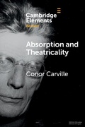 Cover: Absorption and Theatricality - Cambridge University Press