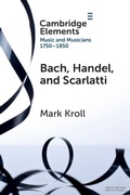 Cover: Bach, Handel and Scarlatti - Cambridge University Press