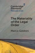 Cover: Materiality of the Legal Order - Cambridge University Press