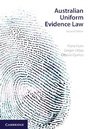 Cover: Australian Uniform Evidence Law - Cambridge University Press