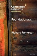 Cover: Foundationalism - Cambridge University Press