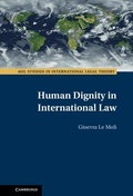 Cover: Human Dignity in International Law - Cambridge University Press