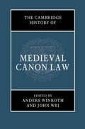 Cover: Cambridge History of Medieval Canon Law - Cambridge University Press