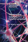 Cover: Thinking and Speaking in a Second Language - Cambridge University Press