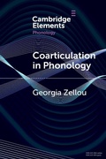 Cover: Coarticulation in Phonology - Cambridge University Press