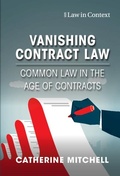 Cover: Vanishing Contract Law - Cambridge University Press
