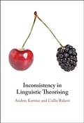 Cover: Inconsistency in Linguistic Theorising - Cambridge University Press