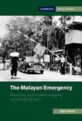 Cover: Malayan Emergency - Cambridge University Press