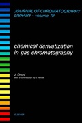 Bild: Chemical Derivatization in Gas Chromatography - Elsevier