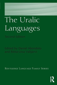 Enlarge image Cover: The Uralic Languages - Routledge