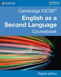 Cover: Cambridge IGCSE&reg; English as a Second Language Coursebook Digital Edition - Cambridge University Press