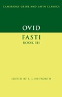 Cover: Ovid: Fasti Book 3 - Cambridge University Press