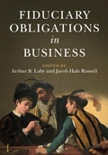 Cover: Fiduciary Obligations in Business - Cambridge University Press