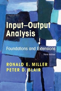 Enlarge image Cover: Input-Output Analysis - Cambridge University Press