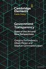 Cover: Government Transparency - Cambridge University Press