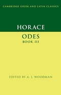 Cover: Horace: Odes Book III - Cambridge University Press