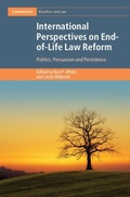 Cover: International Perspectives on End-of-Life Law Reform - Cambridge University Press