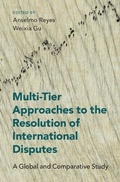 Cover: Multi-Tier Approaches to the Resolution of International Disputes - Cambridge University Press