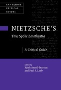 Cover: Nietzsche's 'Thus Spoke Zarathustra' - Cambridge University Press