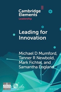 Abbildung von: Leading for Innovation - Cambridge University Press