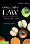 Cover: Comparative Law - Cambridge University Press