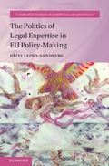 Cover: Politics of Legal Expertise in EU Policy-Making - Cambridge University Press