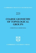 Cover: Coarse Geometry of Topological Groups - Cambridge University Press