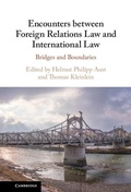 Cover: Encounters between Foreign Relations Law and International Law - Cambridge University Press